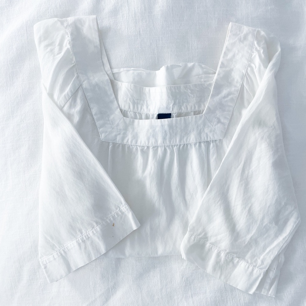 White Gap Blouse